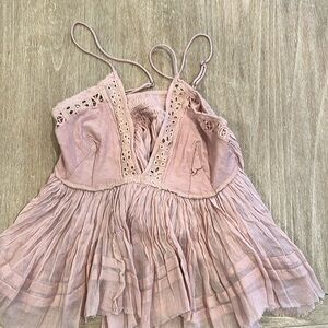 Free people lacy tank new w tags in S